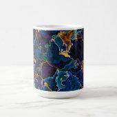 Magique Huile Slick Café Mug (Centre)