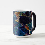 Magique Huile Slick Café Mug (Devant droit)