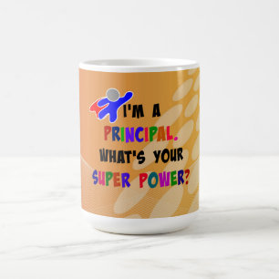 Magique Humour Superhero principal sur la Mug de conceptio