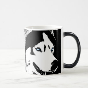 Magique Husky Mug Coffee Cool Sibérien Husky Cup