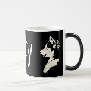 Magique Husky Mug Coffee Cool Sibérien Husky Cup