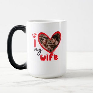 Magique I Love My Wife Photo Cadeau Café Mug