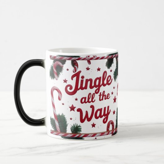 Magique "Jingle All Way" Couleur Morpher Mug | (Gauche)