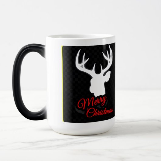 Magique Joyeuse Mug de Noël à double face, (Gauche)