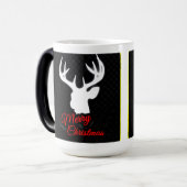 Magique Joyeuse Mug de Noël à double face, (Devant gauche)