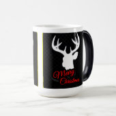 Magique Joyeuse Mug de Noël à double face, (Devant droit)