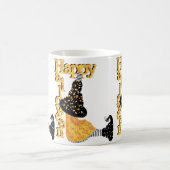 Magique Joyeux cadeau d'Halloween Mug (Centre)