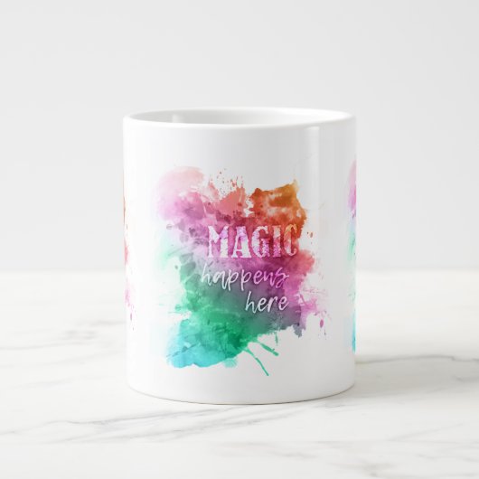 "Magique" jumbo mug (Devant)