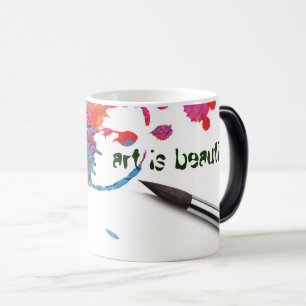 Magique "l'art est beau" Morpher Mug