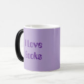 Magique Lavender Book Lovers Morphing Mug (Devant gauche)