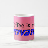 Magique "Le café est ma MOTIVATION" Mug (Centre)