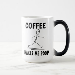 Magique Le Café Me Fait Frouiller, FUNNY Coffee Mug