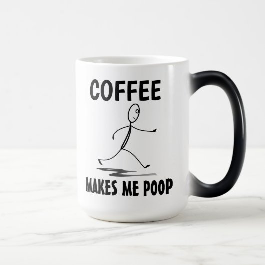 Magique Le Café Me Fait Frouiller, FUNNY Coffee Mug (Droite)