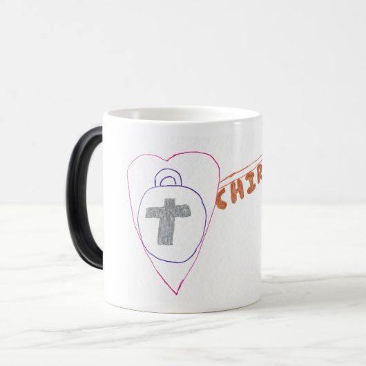 Magique Le Christ est la Mug de Morphage Clé (Devant gauche)