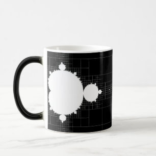 Magique Le fameux Mandelbrot mis blanc sur la Mug de café 