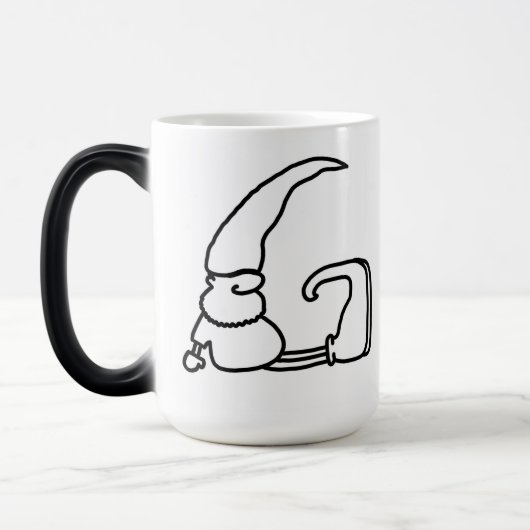 Magique Lettre Gnome "G" Mug de Morphage (Gauche)