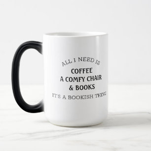 Magique Livre Lover All I Need Coffee Mug