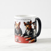 Magique Loyal Pack – Poker Dogs Magic Morphing Mug (Devant droit)