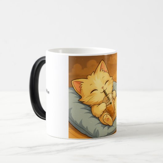 Magique luphara chat mug (Devant gauche)