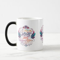 Ma maman, mon inspiration" Mug de Morphing - 11 oz