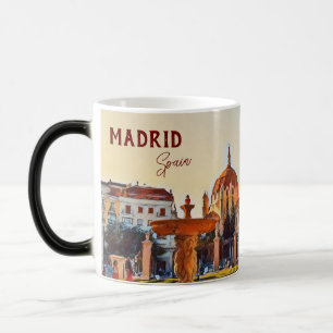 Magique Madrid Espagne Tourisme paysage souvenir Café Mug