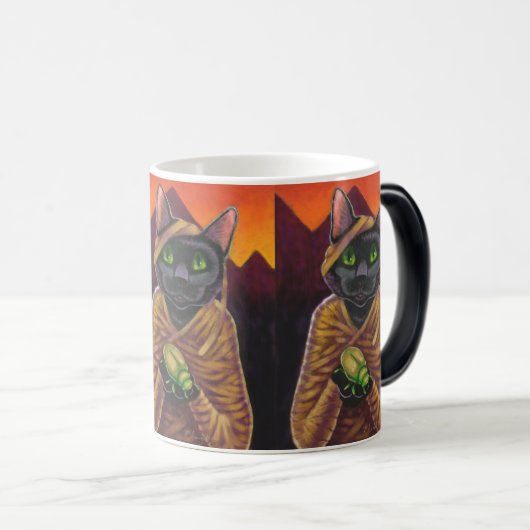 Magique Magic Morpher Vampire Chat Mug (Devant droit)