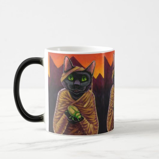 Magique Magic Morpher Vampire Chat Mug (Gauche)