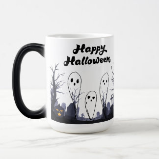 Magique magic mug with Halloween design