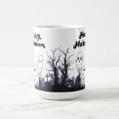 Magique magic mug with Halloween design (Centre)