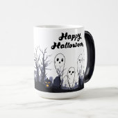 Magique magic mug with Halloween design (Devant droit)
