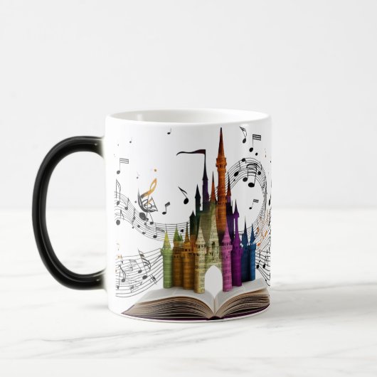 Magique Magic Reveal Enchanted Castle Morphing Mug (Gauche)
