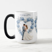 Magique Mariage à fleurs complètes Hydrangea Mug (Gauche)