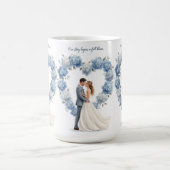 Magique Mariage à fleurs complètes Hydrangea Mug (Centre)
