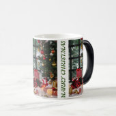 Magique MARRY CHRISTMAS CAFÉ MUG à deux tons (Devant droit)