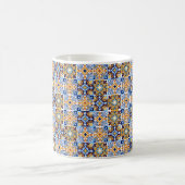 Magique Mediterranean blue &brown Mug (Centre)