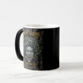 Magique Méduse reine de pierre gothique Mug (Devant gauche)