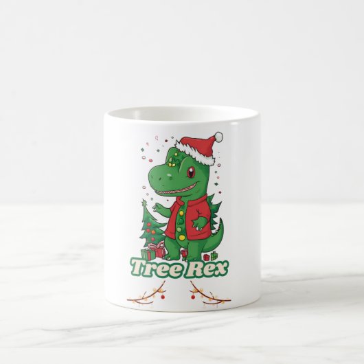 Magique mignon arbre rex mug (Centre)