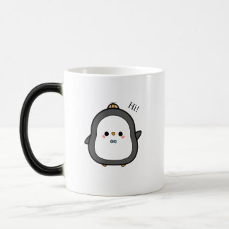 Magique Mignonne Penguin Dit Bonjour ! Café Mug