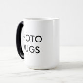 Magique Modèle photo personnalisé Magic Mug Blank (Devant gauche)