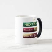 Magique Modern Changing the World Mug - (Devant droit)