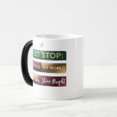 Magique Modern Changing the World Mug - (Devant gauche)