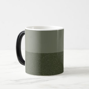 Magique Moitié Matte, mi-bruit Moss Green Mug - Personnali