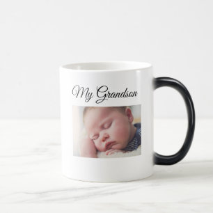 Magique Mon petit-fils Photo personnalisée Mug café