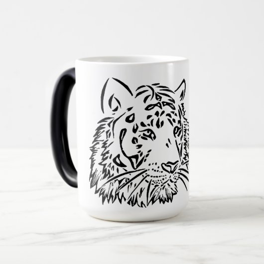 Magique Morpher Mug | 虎 tigre (Devant gauche)