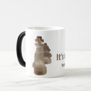 Magique Morpher Mug Expression "Il n'est jamais trop tard"