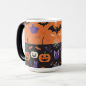 Magique Mug 15oz conçu pour Halloween (Devant gauche)