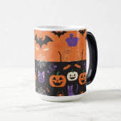 Magique Mug 15oz conçu pour Halloween (Devant droit)