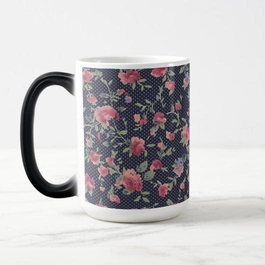 Magique Mug à Motif de fleurs (Gauche)