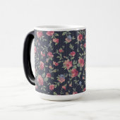 Magique Mug à Motif de fleurs (Devant gauche)