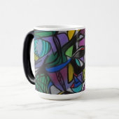 Magique Mug à poignées noires (Devant gauche)